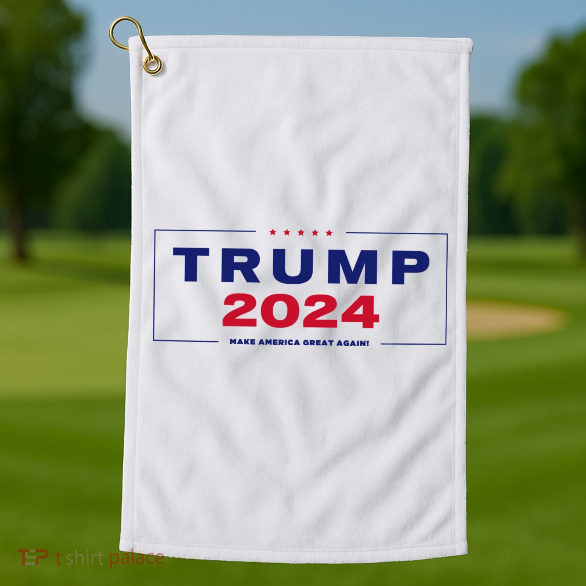 Trump 2024 Take America Back Golf Towel