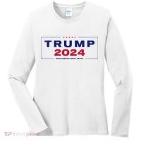 Trump 2024 Take America Back Women's Long Sleeve Shirt thumb 0