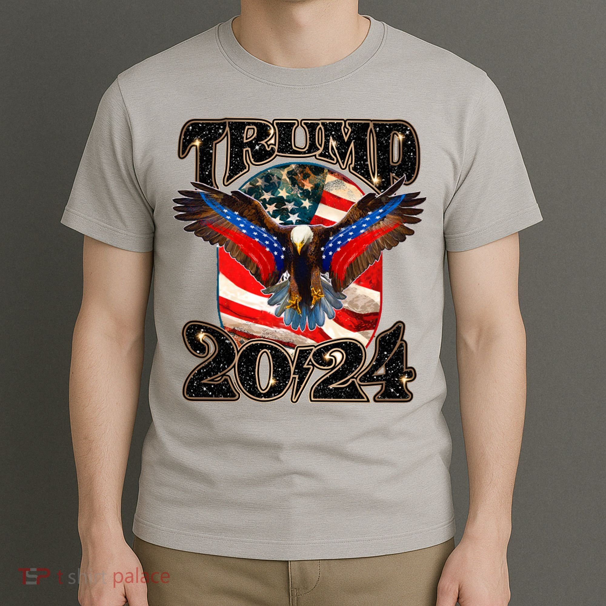 Trump 2024 Vintage American Bald Eagle T-Shirt