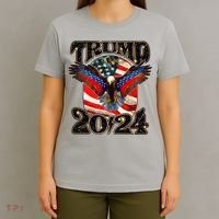 Trump 2024 Vintage American Bald Eagle T-Shirt thumb 4