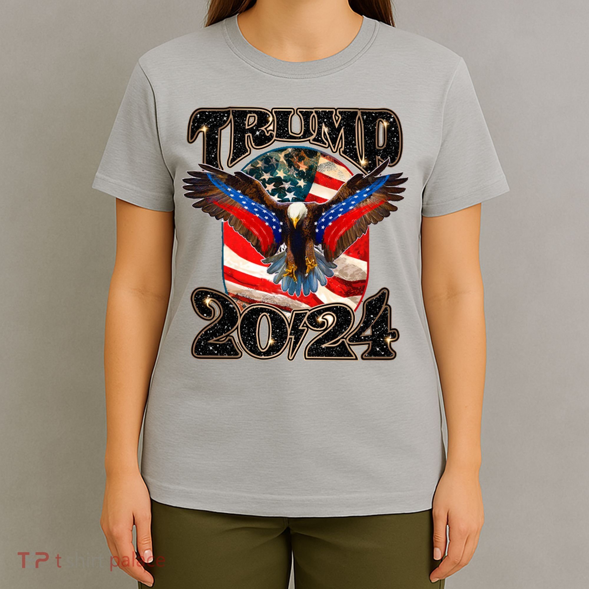 Trump 2024 Vintage American Bald Eagle T-Shirt