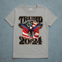 Trump 2024 Vintage American Bald Eagle T-Shirt thumb 5