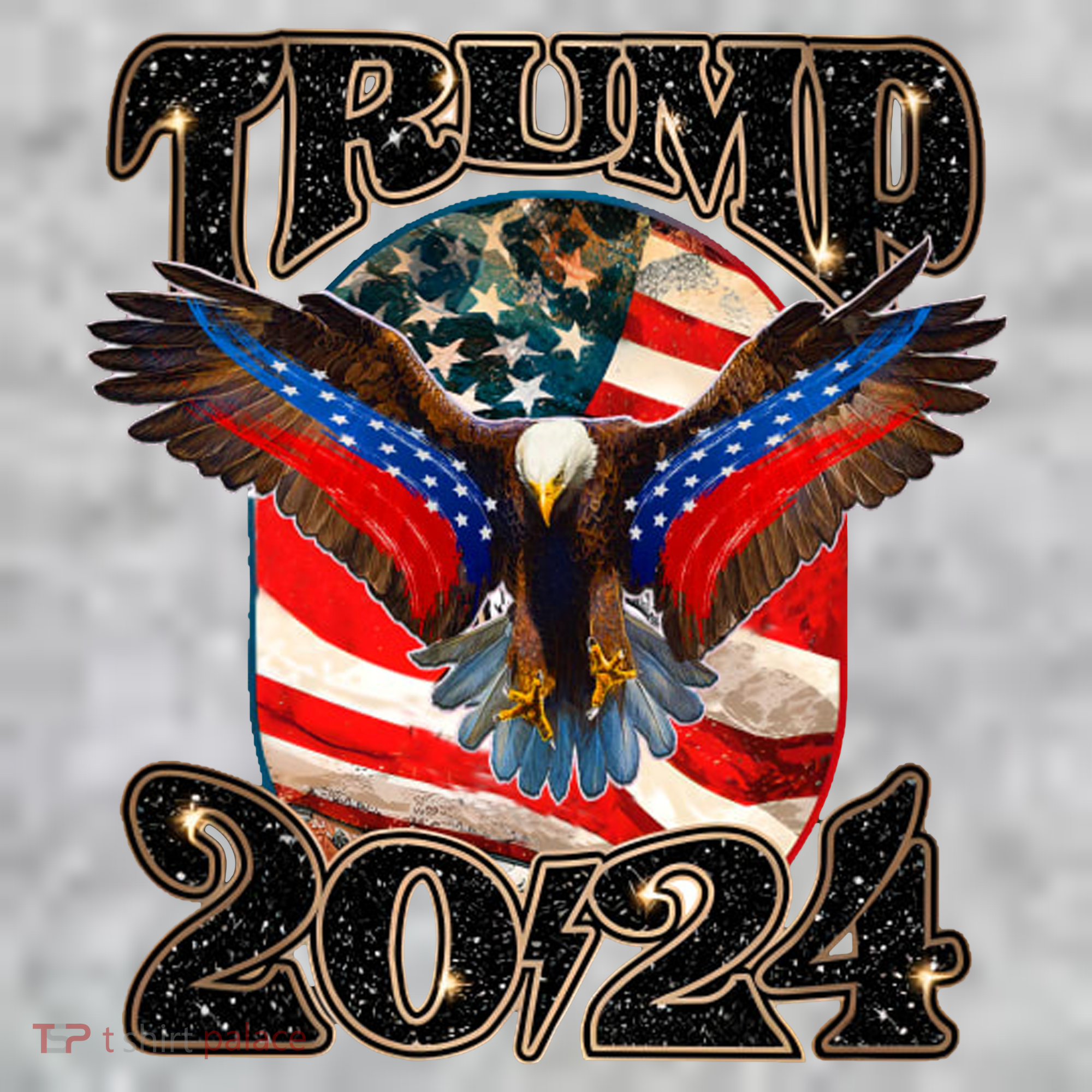 Trump 2024 Vintage American Bald Eagle T-Shirt