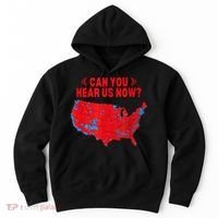 Trump 2024 Winner 312 Electoral Map Can You Hear Us Now Hoodie thumb 0