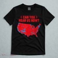 Trump 2024 Winner 312 Electoral Map Can You Hear Us Now T-Shirt thumb 5