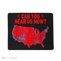 Trump 2024 Winner 312 Electoral Map Can You Hear Us Now Mousepad thumb 0