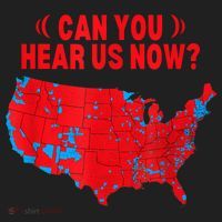 Trump 2024 Winner 312 Electoral Map Can You Hear Us Now Hat thumb 2