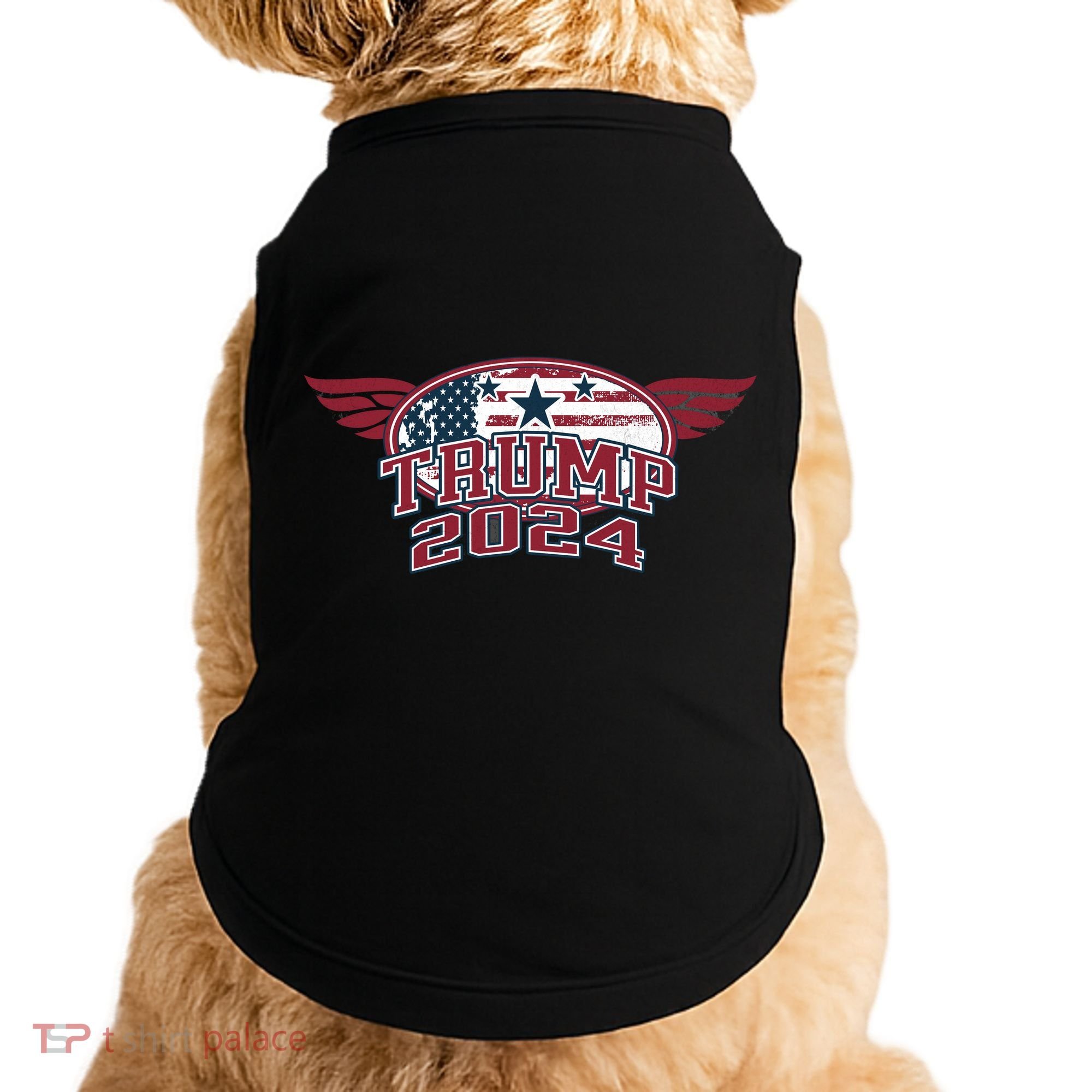 Trump 2024 Winged Logo Doggie Tank