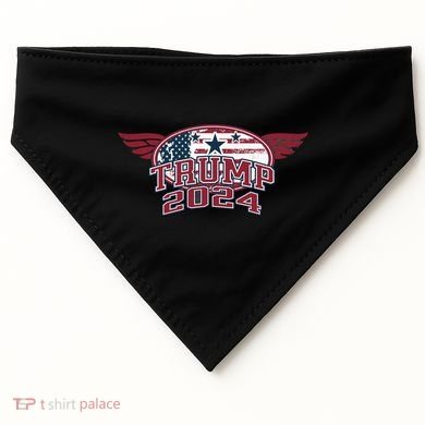 Trump 2024 Winged Logo USA-Made Doggie Bandana