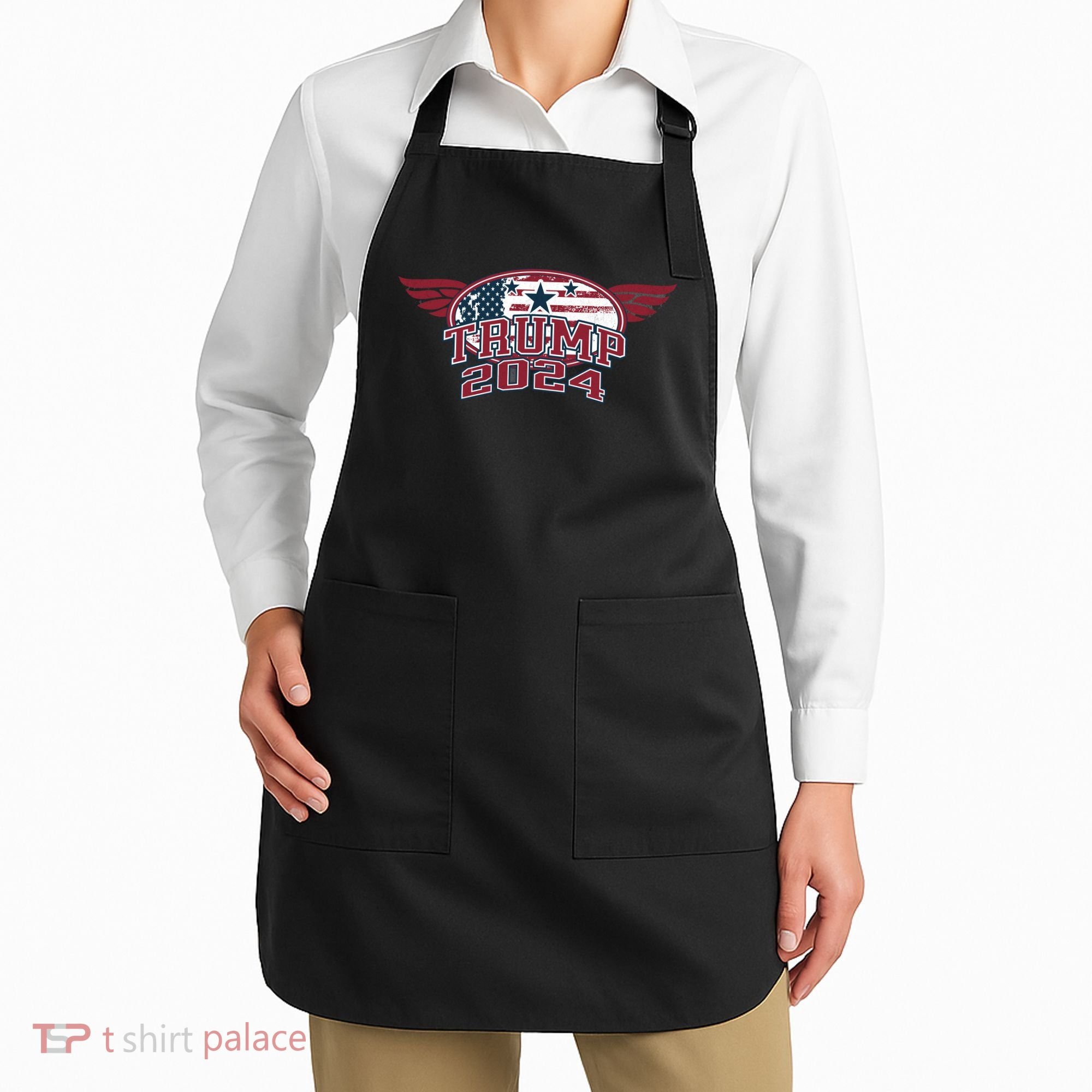Trump 2024 Winged Logo Apron