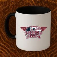 Trump 2024 Winged Logo Coffee Mug thumb 2