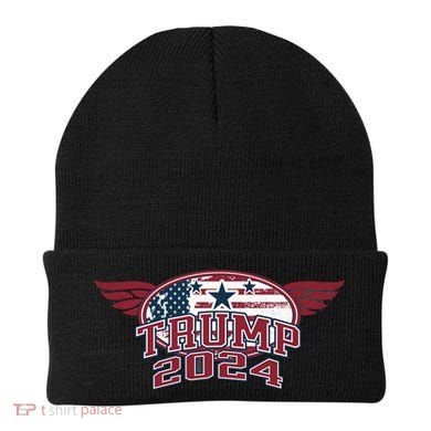 Trump 2024 Winged Logo Beanie