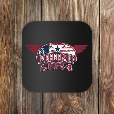 Trump 2024 Winged Logo Coaster