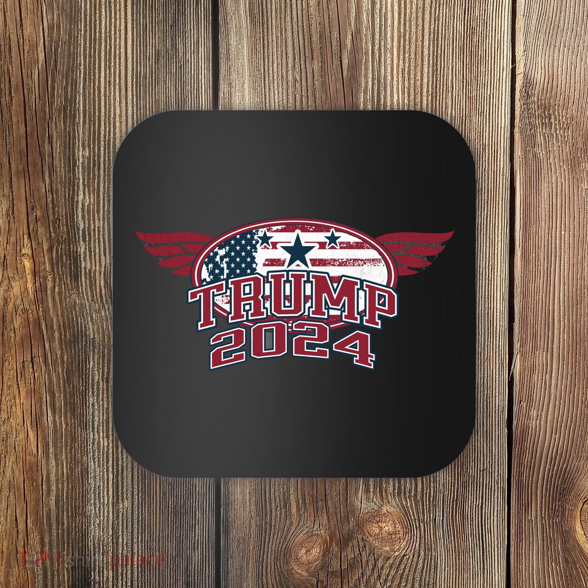 Trump 2024 Winged Logo Coaster