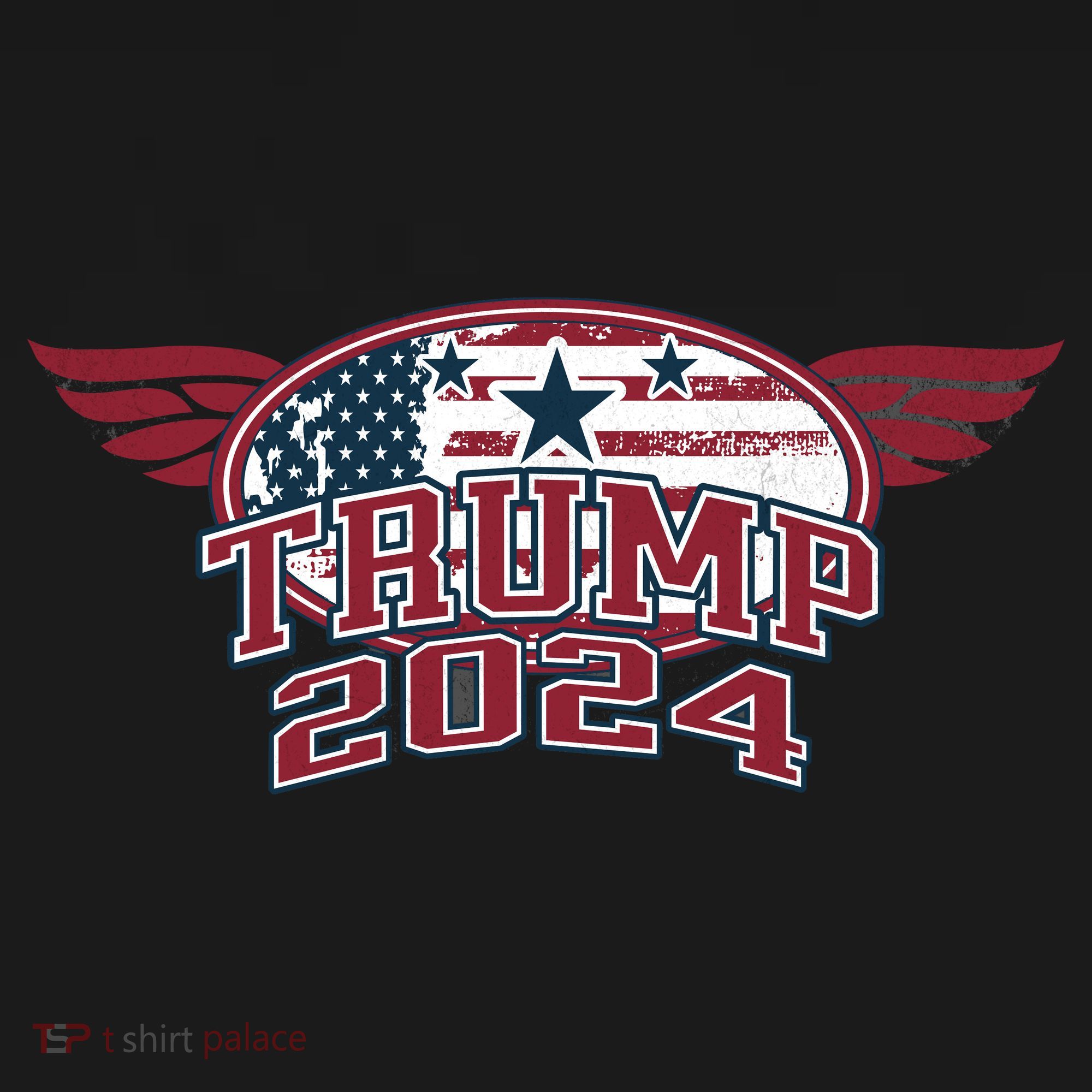 Trump 2024 Winged Logo Coaster