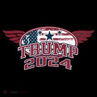 Trump 2024 Winged Logo Women's Hoodie thumb 2