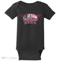 Trump 2024 Winged Logo Baby Bodysuit thumb 0