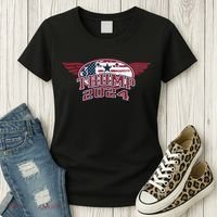 Trump 2024 Winged Logo Women's T-Shirt thumb 3
