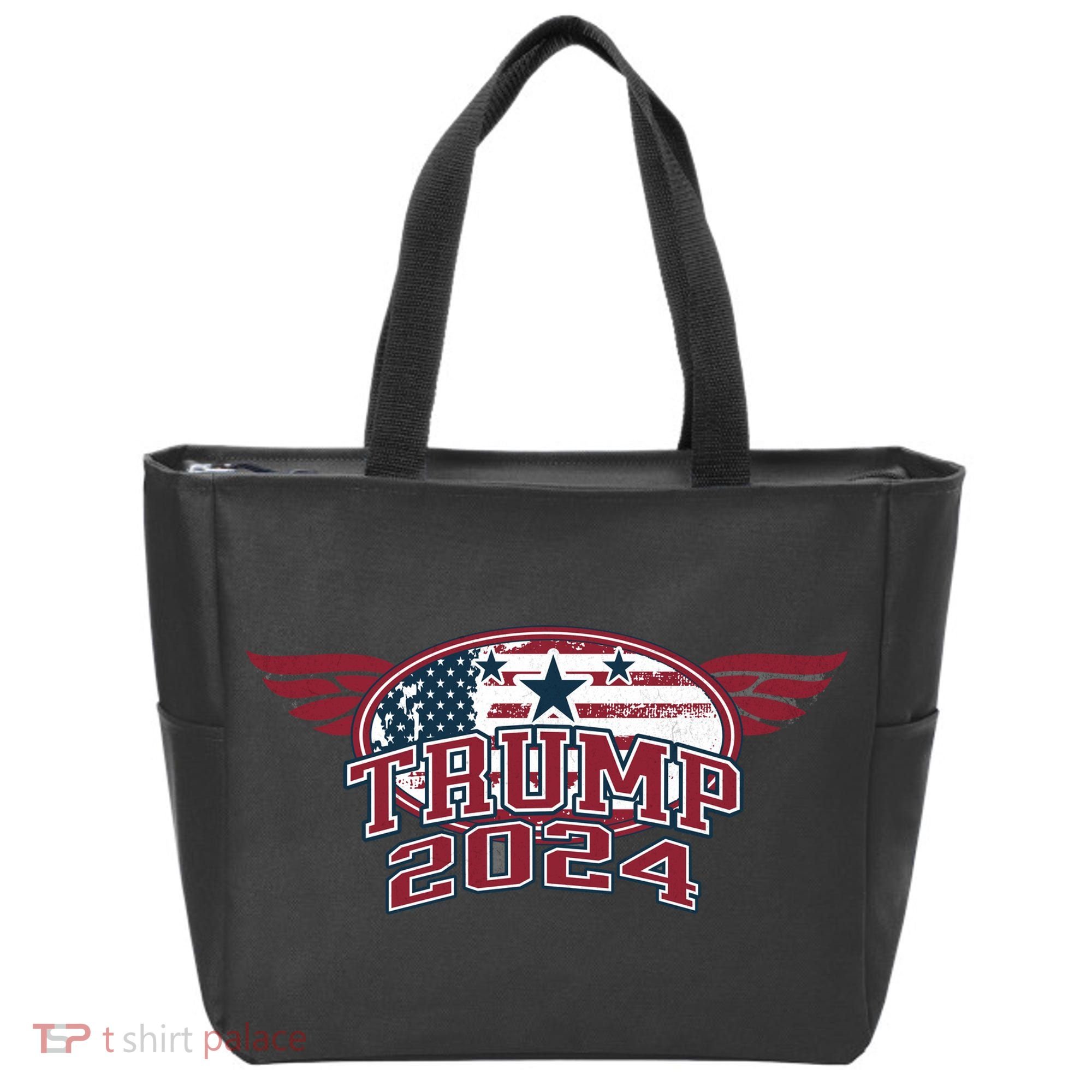 Trump 2024 Winged Logo Tote Bag