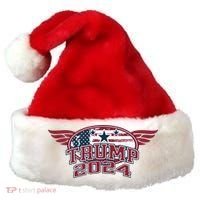 Trump 2024 Winged Logo Santa Hat thumb 0