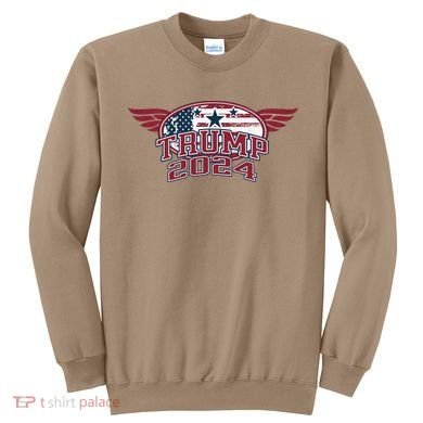 Trump 2024 Winged Logo Sweatshirt