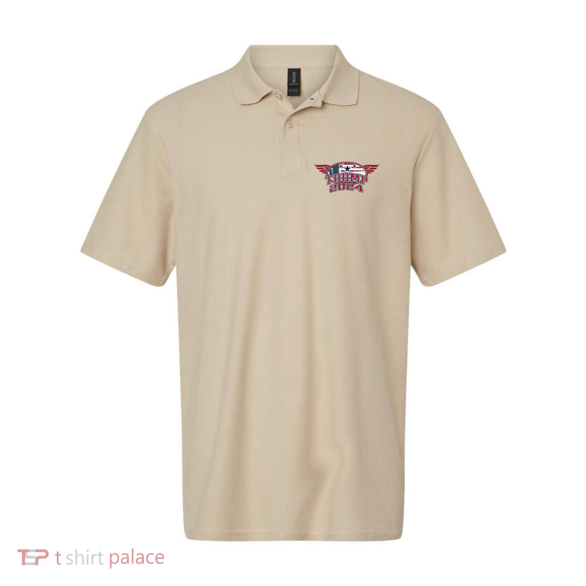 Trump 2024 Winged Logo Polo