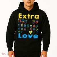 Trisomy 21 XY Extra Chromosome  World Down Syndrome Day Hoodie thumb 2