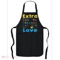 Trisomy 21 XY Extra Chromosome  World Down Syndrome Day Apron thumb 0