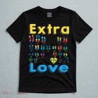 Trisomy 21 XY Extra Chromosome  World Down Syndrome Day T-Shirt thumb 5