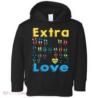 Trisomy 21 XY Extra Chromosome  World Down Syndrome Day Toddler Hoodie thumb 0