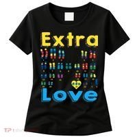 Trisomy 21 XY Extra Chromosome  World Down Syndrome Day Women's T-Shirt thumb 0