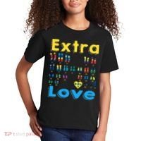 Trisomy 21 XY Extra Chromosome  World Down Syndrome Day Kids T-Shirt thumb 2