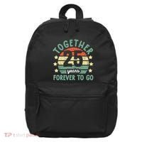 Together 25 Years Forever To Go 25th Wedding Anniversary 16 in Basic Backpack thumb 0
