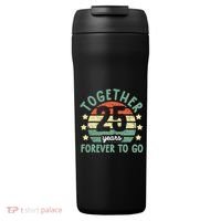 Together 25 Years Forever To Go 25th Wedding Anniversary 24oz Duet Stainless Steel Tumbler thumb 0
