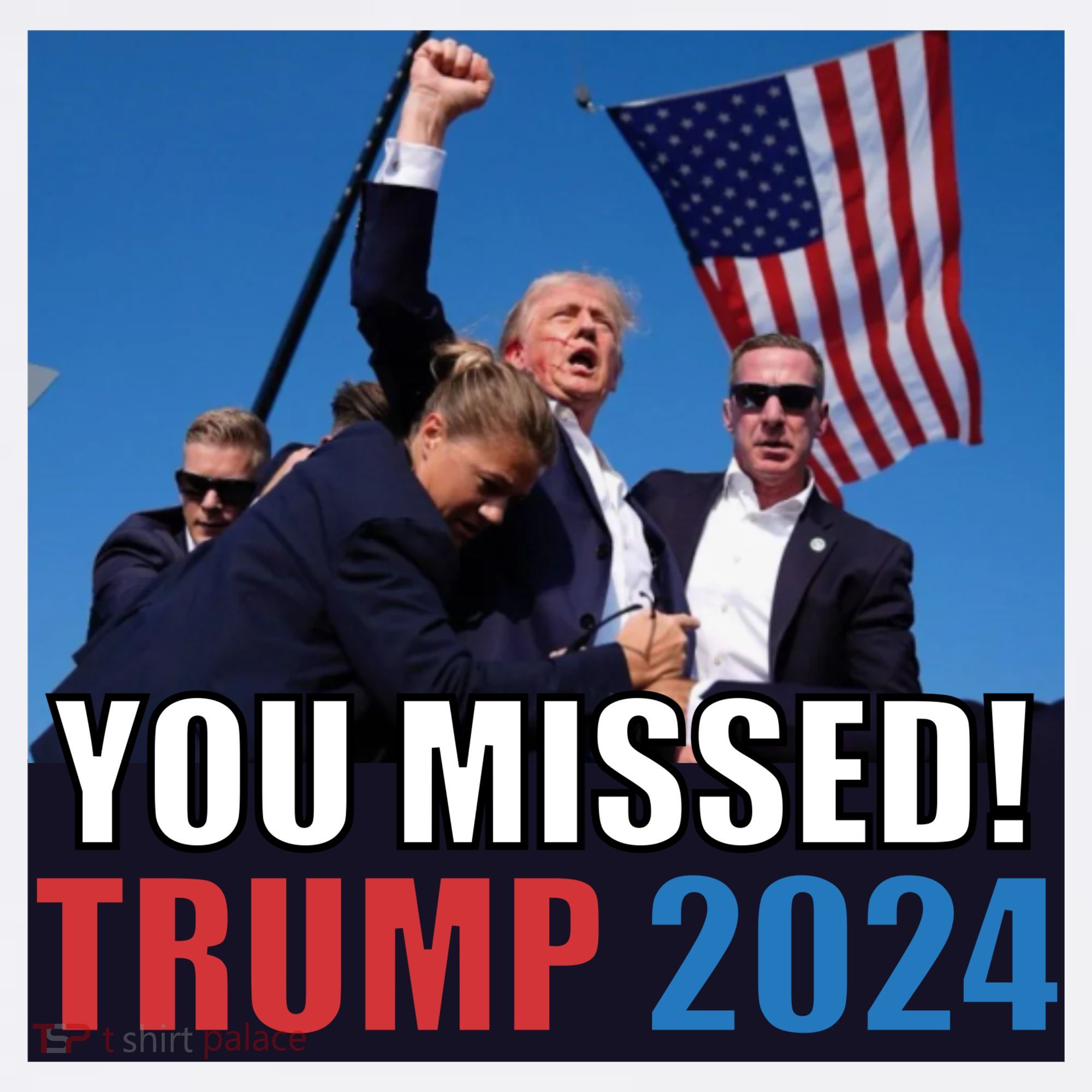 Trump 2024 You Missed! Shot Pennsylvania Rally Women's Tank Top
