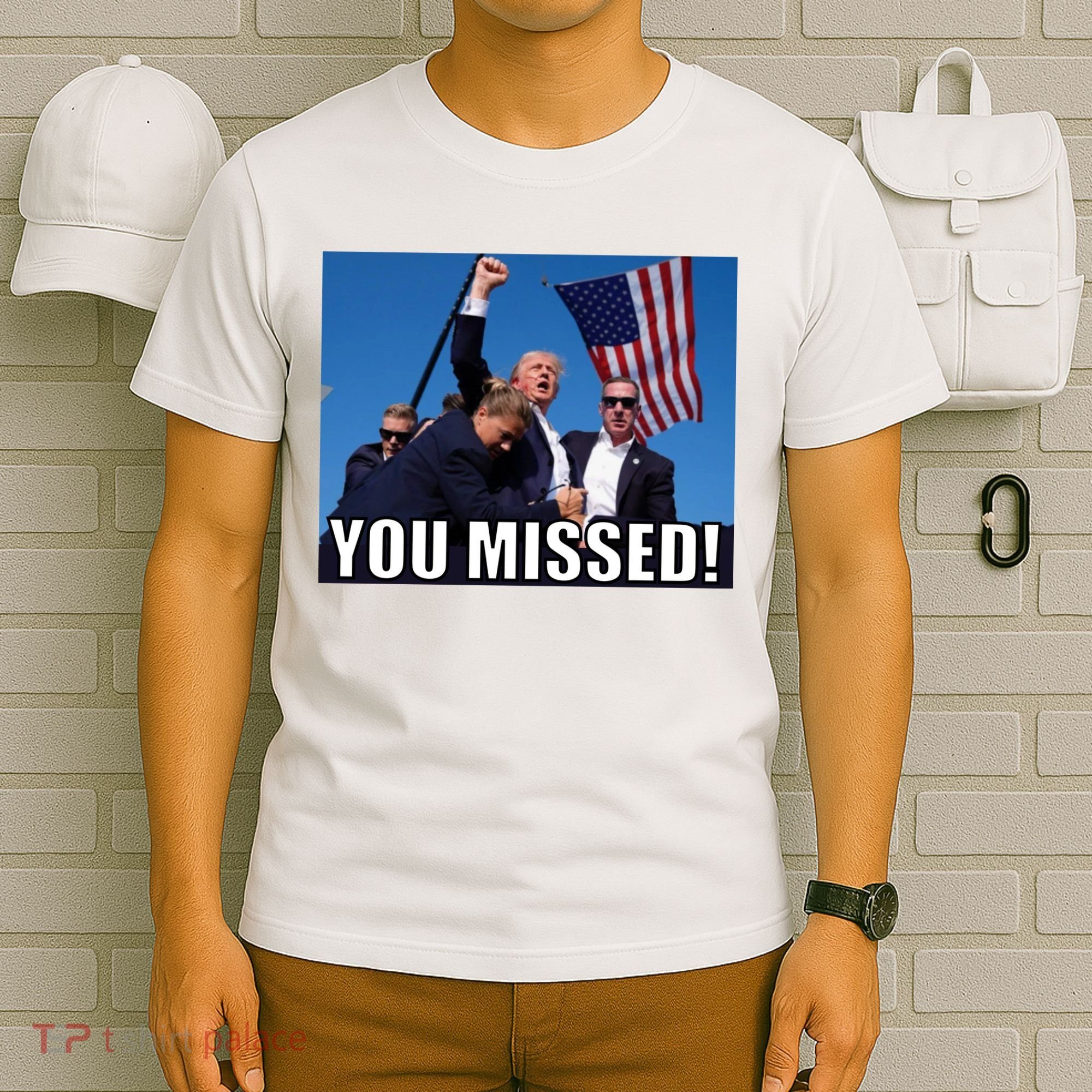 Trump 2024 You Missed Gun Shot At Pennsylvania Rally T-Shirt