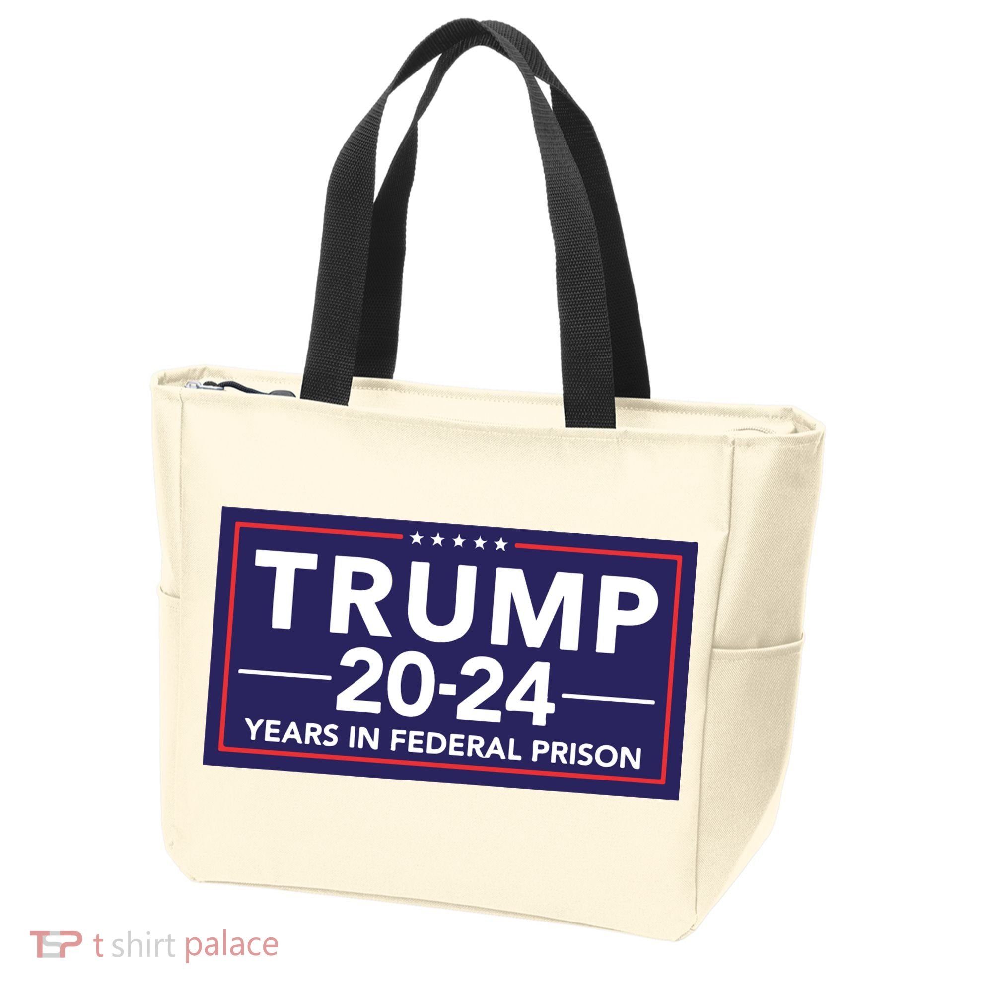 Trump 2024 Years In Federal Prison Tote Bag