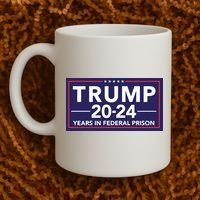 Trump 2024 Years In Federal Prison Coffee Mug thumb 2