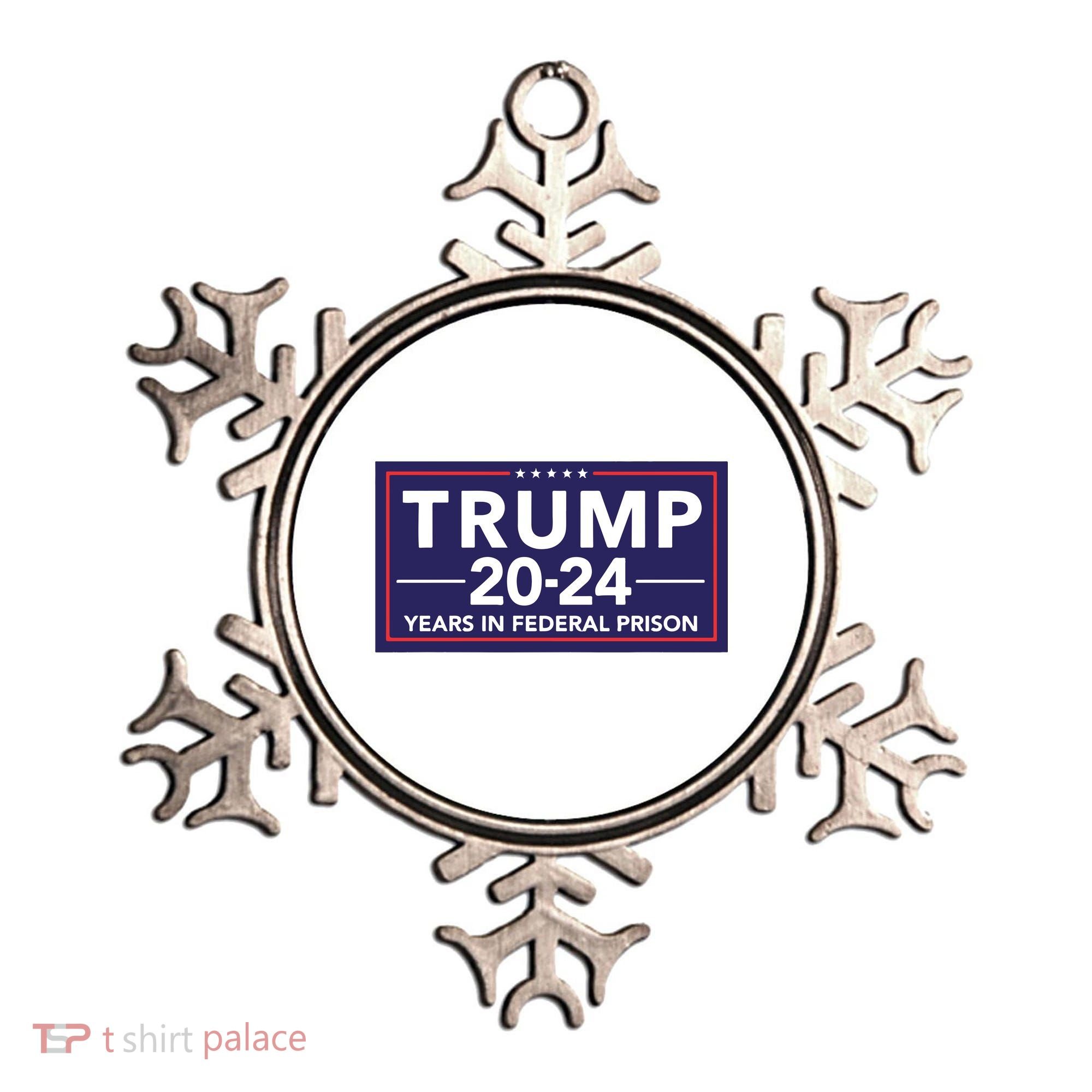 Trump 2024 Years In Federal Prison Ornament