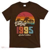 Tropical 30th Birthday Vintage 1995 Limited Edition T-Shirt thumb 0