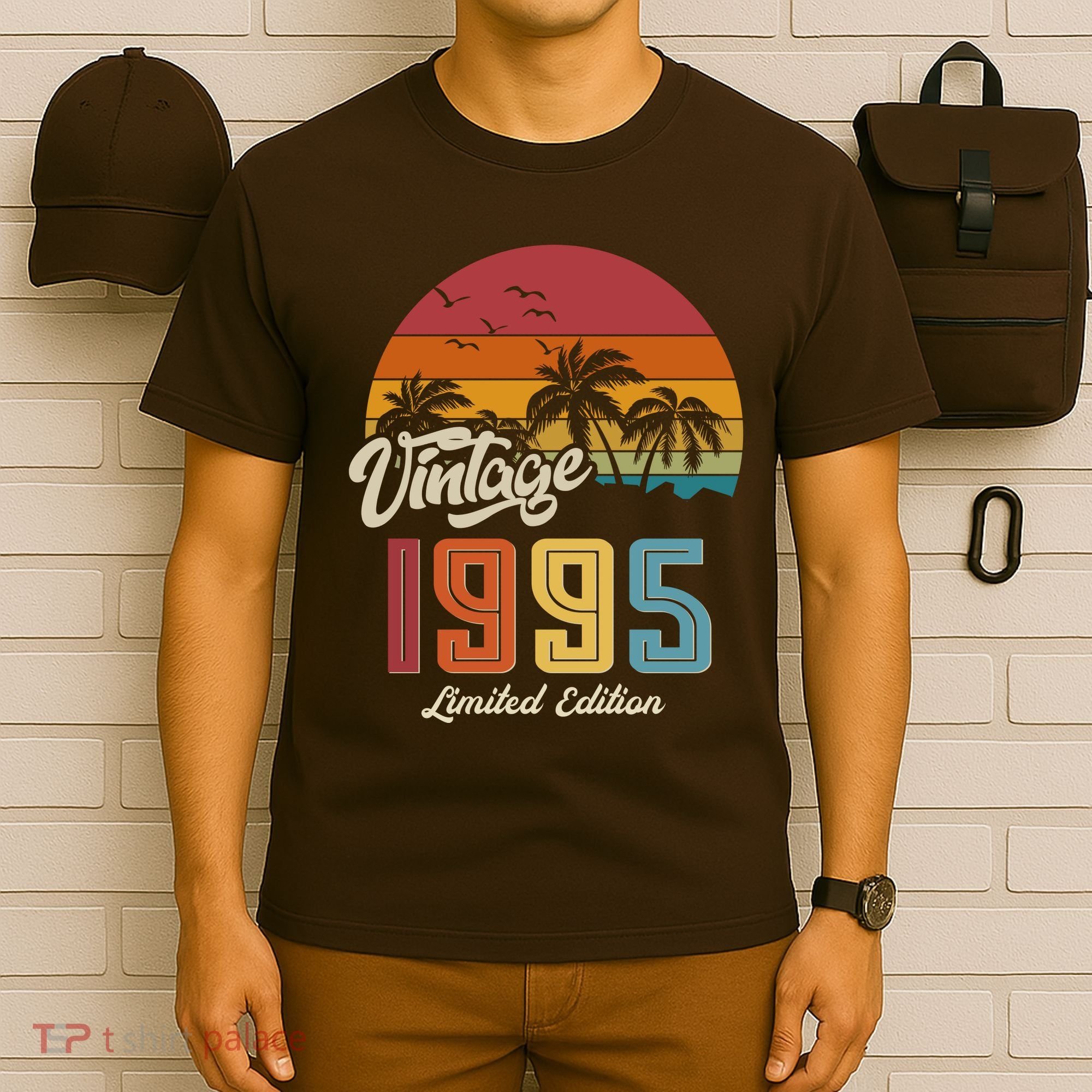 Tropical 30th Birthday Vintage 1995 Limited Edition T-Shirt