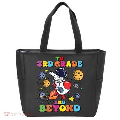 To 3rd Grade And Beyond Third Grade Astronaut Back To School Tote Bag