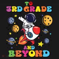 To 3rd Grade And Beyond Third Grade Astronaut Back To School Tote Bag thumb 4