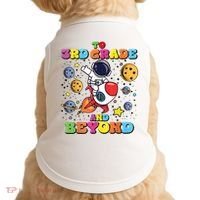 To 3rd Grade And Beyond Third Grade Astronaut Back To School Doggie Tank thumb 0