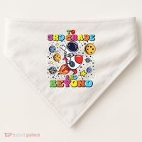 To 3rd Grade And Beyond Third Grade Astronaut Back To School USA-Made Doggie Bandana thumb 0