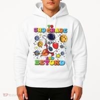 To 3rd Grade And Beyond Third Grade Astronaut Back To School Hoodie thumb 2
