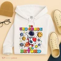 To 3rd Grade And Beyond Third Grade Astronaut Back To School Hoodie thumb 4