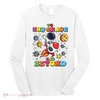 To 3rd Grade And Beyond Third Grade Astronaut Back To School Long Sleeve Shirt thumb 0