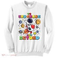 To 3rd Grade And Beyond Third Grade Astronaut Back To School Sweatshirt thumb 0