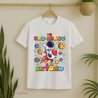 To 3rd Grade And Beyond Third Grade Astronaut Back To School T-Shirt thumb 2